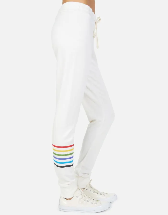 Jess Bone Diamond Milk Women039s Lauren Moshi Long Sweatpants