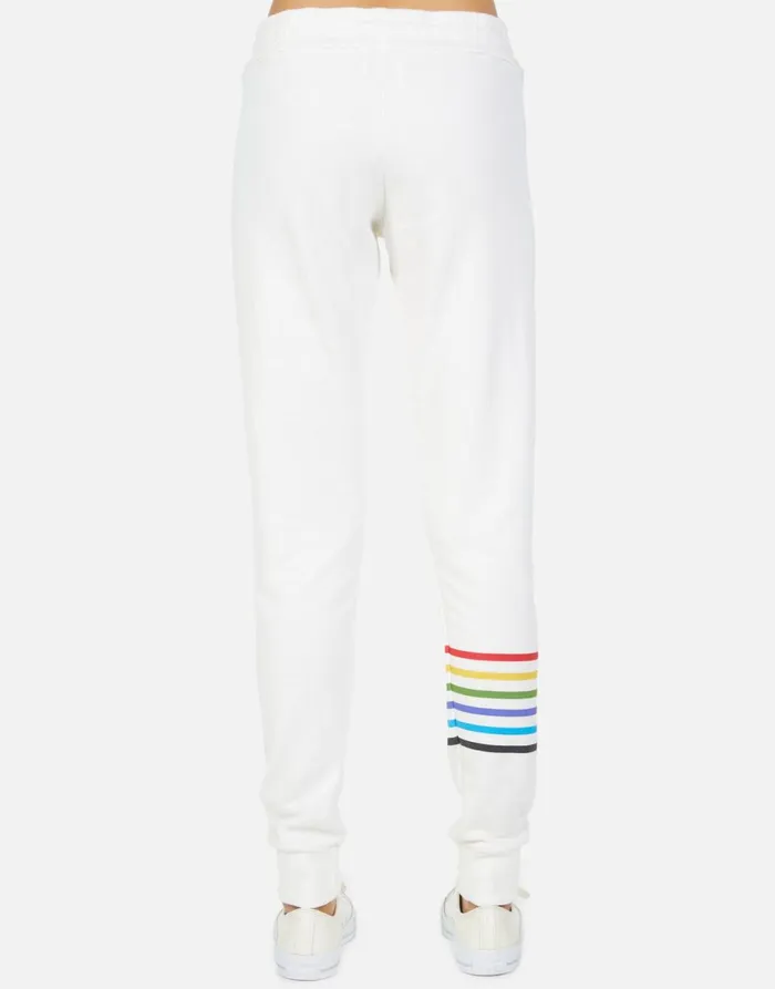 Jess Bone Diamond Milk Women039s Lauren Moshi Long Sweatpants