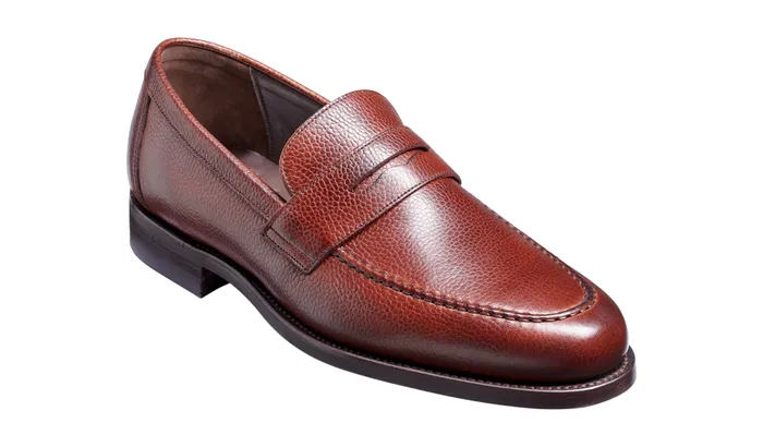 Jevington 8211 Cherry Grain Men Barker Shoes Mens Loafers
