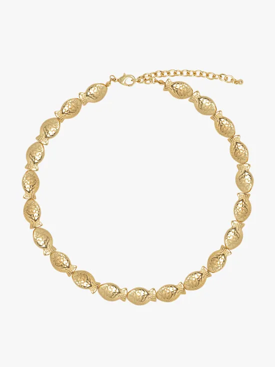 Jewelry Fishes Necklace Gold 8211 Lisa Says Gah Women