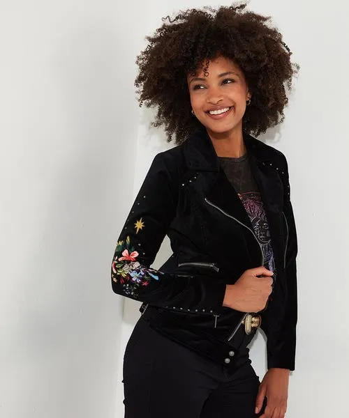 Joebrowns Boutique Collection Apparel Wild And Free Embroidered Boutique Jacket Black Joebrowns Boutique Collection Apparel Wild And Free Embroidered Boutique Jacket Black