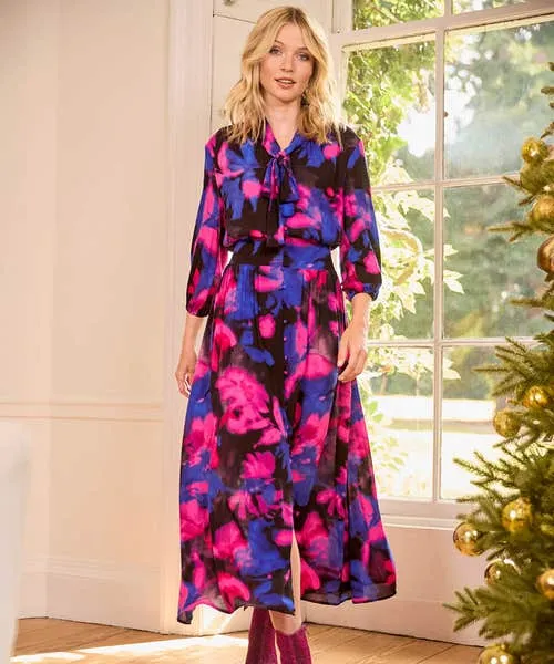 Joebrowns Emelda Printed Dress Pink Apparel Dresses
