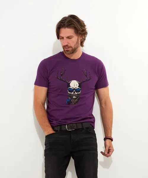 Joebrowns Gifts Apparel Keeping It Wild Tee Purple Joebrowns Gifts Apparel Keeping It Wild Tee Purple