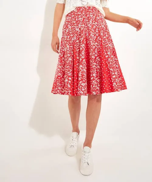 Joebrowns Skirts Apparel Jemima Jersey Skirt Red