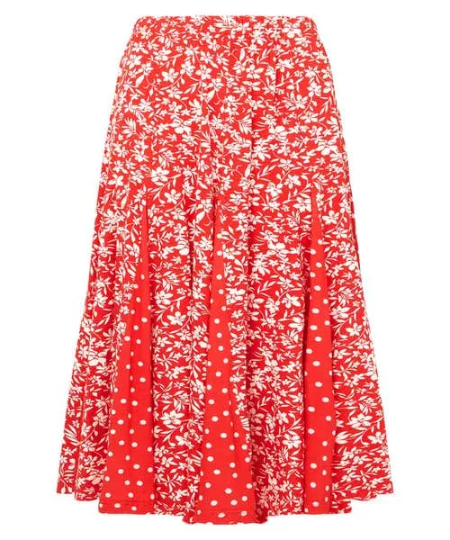 Joebrowns Skirts Apparel Jemima Jersey Skirt Red