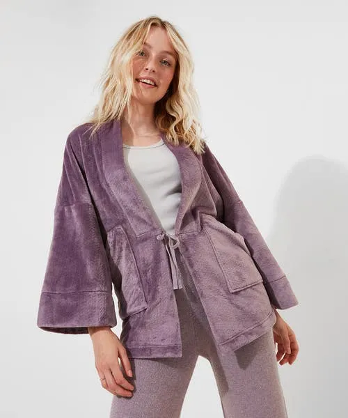 Joebrowns Sloe Joes Kimono Purple Apparel Loungewear and Pyjamas Joebrowns Sloe Joes Kimono Purple Apparel Loungewear and Pyjamas
