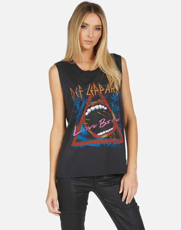 Kel Love Bites Onyx Women039s Lauren Moshi Tanks