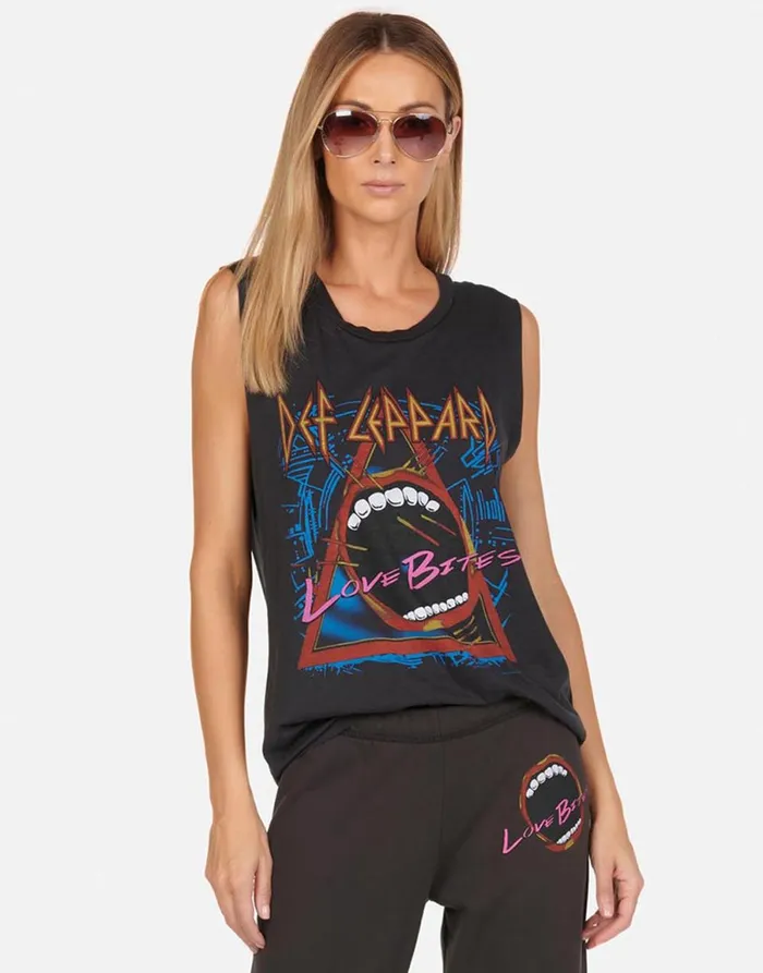 Kel Love Bites Onyx Women039s Lauren Moshi Tanks