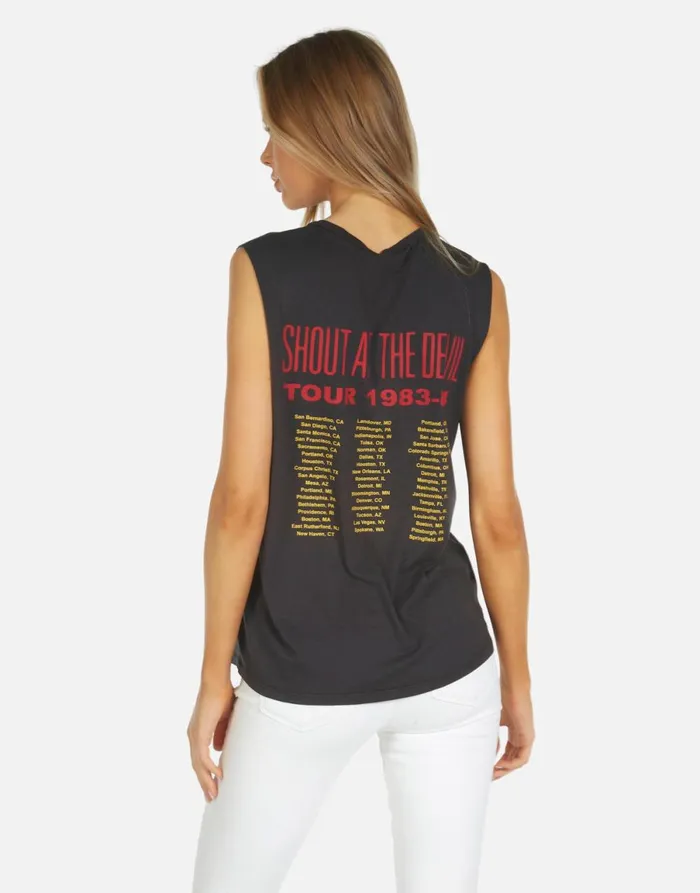 Kel X Shout At The Devil Onyx Women039s Lauren Moshi Tanks