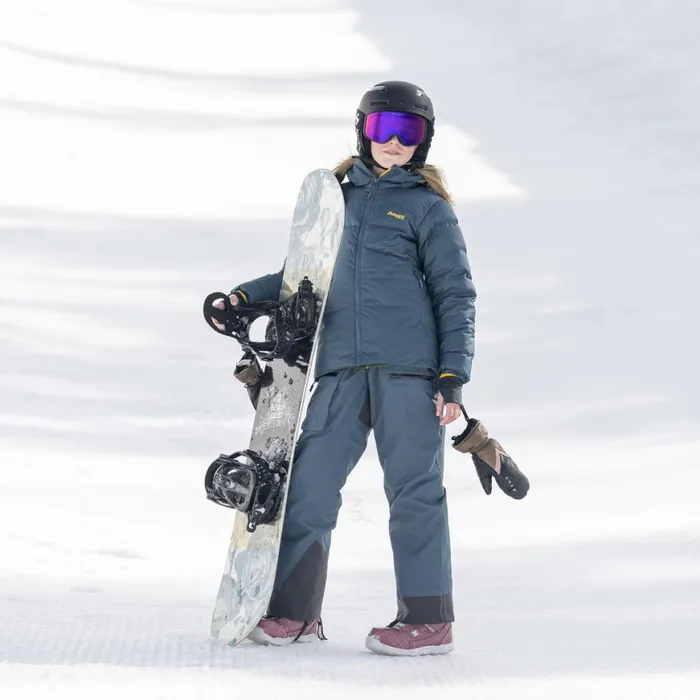 Kids Bergans Of Norway Pants Knyken Insulated Youth Loosefit Pants Orion Blue