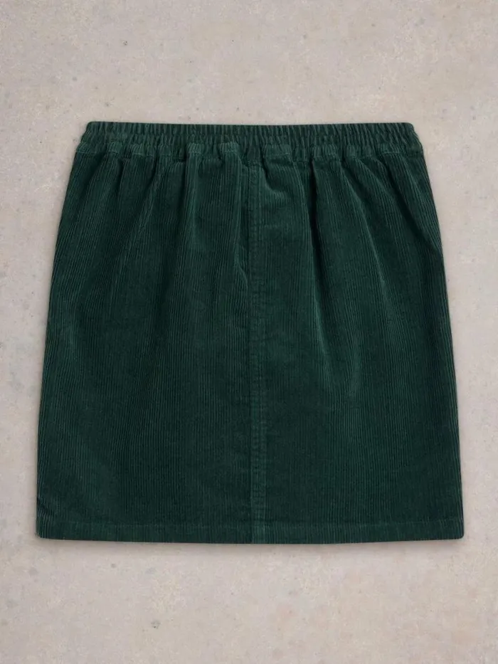 Kids Cord Skirt Dark Green White Stuff Dresses and Skirts