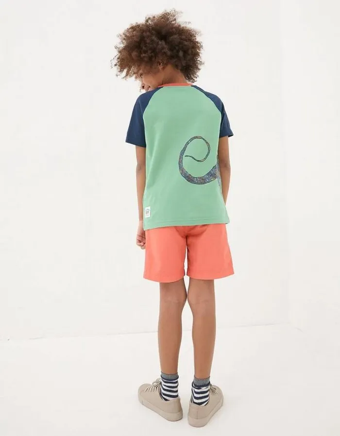 Kids FatFace TShirts and Polos Creature Graphic T Shirt Mint Green