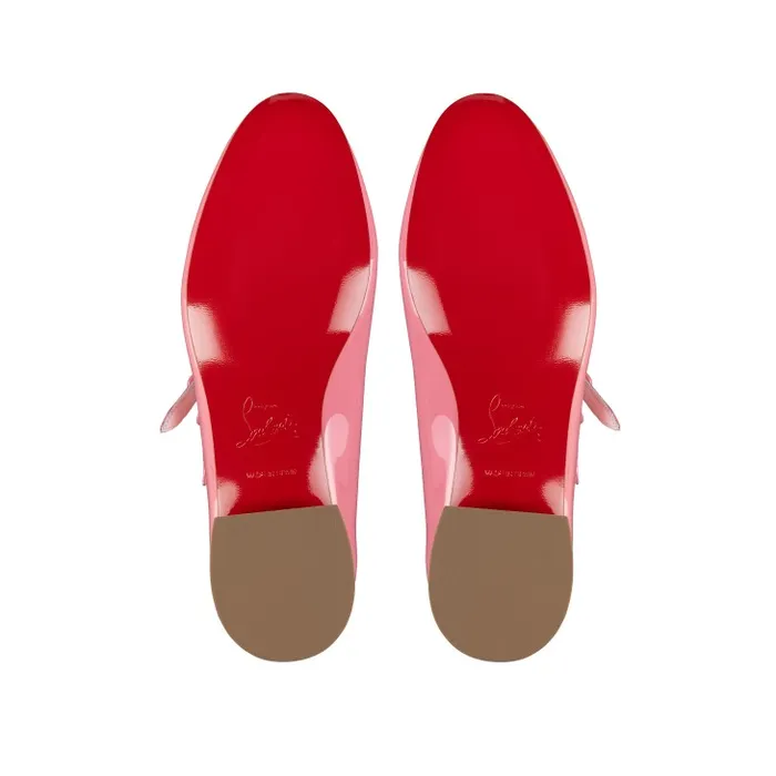 Kids Jane Fille Ballerinas 8211 Patent Calf Leather 8211 Calipso Christian Louboutin Ballerinas