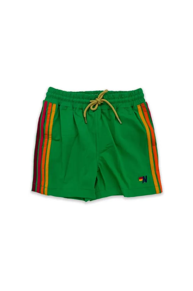 Kids Kids Shorts Aviator Nation AVIATOR NATION KIDS FLEX BOARD SHORTS 8211 KELLY GREEN