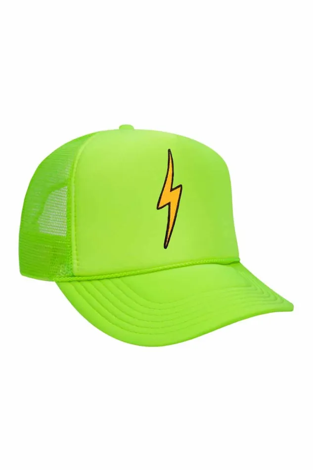 Kids Kids Trucker Hats Aviator Nation KID039S BOLT VINTAGE TRUCKER HAT Kids Kids Trucker Hats Aviator Nation KID039S BOLT VINTAGE TRUCKER HAT