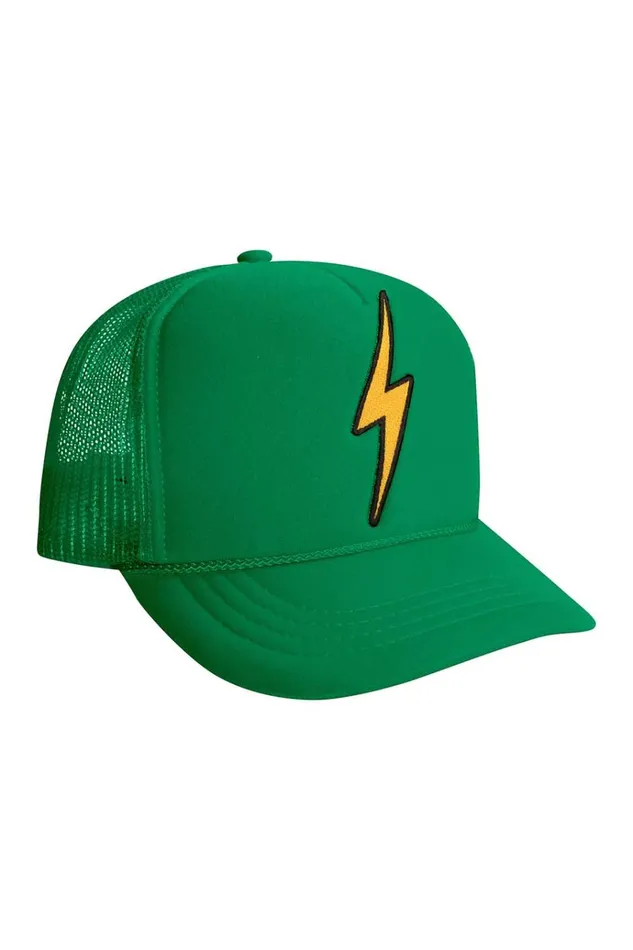 Kids Kids Trucker Hats Aviator Nation KID039S BOLT VINTAGE TRUCKER HAT Kids Kids Trucker Hats Aviator Nation KID039S BOLT VINTAGE TRUCKER HAT
