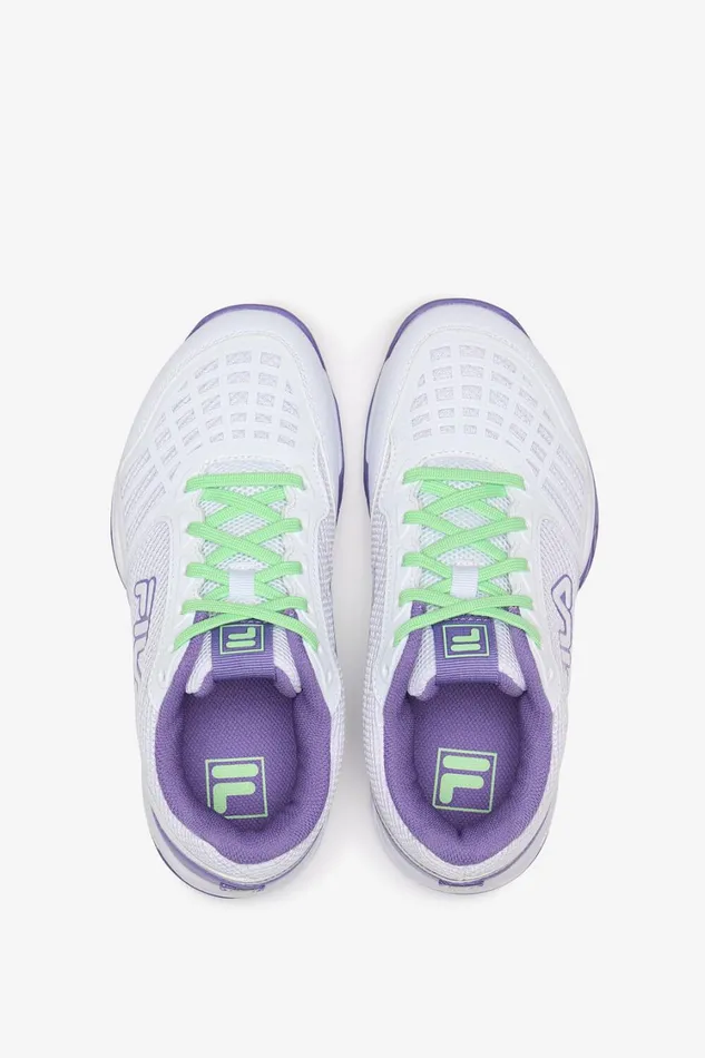 Kids Sneakers Fila Kids039 Axilus 3 Jr 135 Whiteaster Purplepatina Green