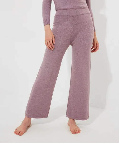 Knitwear and Cardigans Sloe Joes Wide Leg Knitted Trousers Purple 8211 Joebrowns Apparel Knitwear and Cardigans Sloe Joes Wide Leg Knitted Trousers Purple 8211 Joebrowns Apparel