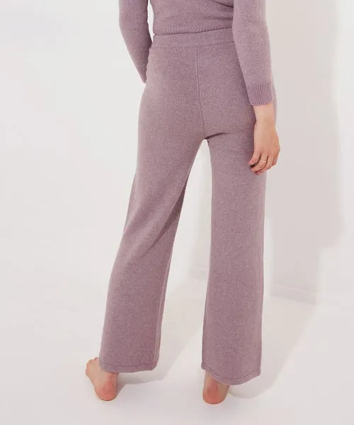 Knitwear and Cardigans Sloe Joes Wide Leg Knitted Trousers Purple 8211 Joebrowns Apparel Knitwear and Cardigans Sloe Joes Wide Leg Knitted Trousers Purple 8211 Joebrowns Apparel