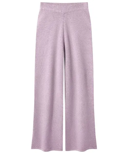 Knitwear and Cardigans Sloe Joes Wide Leg Knitted Trousers Purple 8211 Joebrowns Apparel Knitwear and Cardigans Sloe Joes Wide Leg Knitted Trousers Purple 8211 Joebrowns Apparel