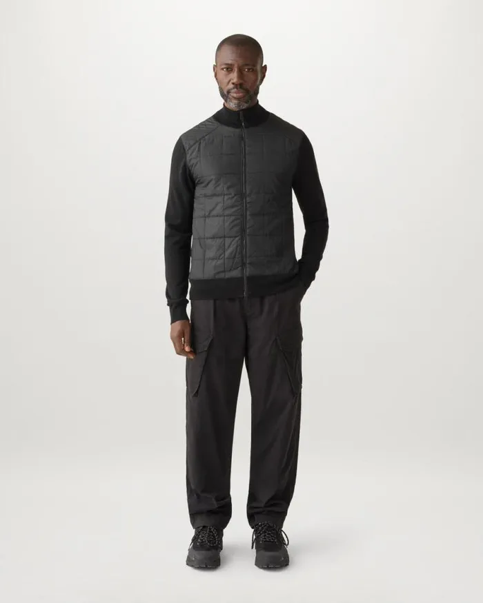 Knitwear Men Belstaff Kelbrook Zip Cardigan Black Knitwear Men Belstaff Kelbrook Zip Cardigan Black