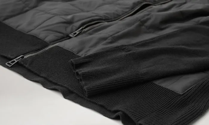 Knitwear Men Belstaff Kelbrook Zip Cardigan Black Knitwear Men Belstaff Kelbrook Zip Cardigan Black