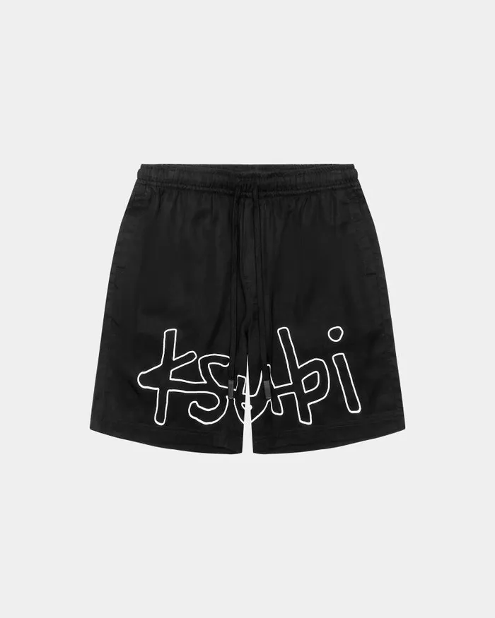 Ksubi 1999 Life Short Black Mens Shorts