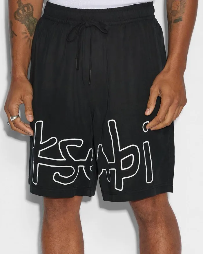 Ksubi 1999 Life Short Black Mens Shorts