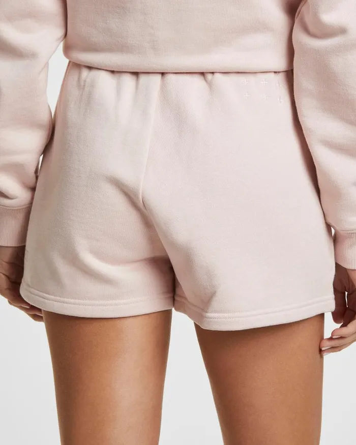 Ksubi 3 X 4 Trak Short Dusty Pink Womens Sweatpants