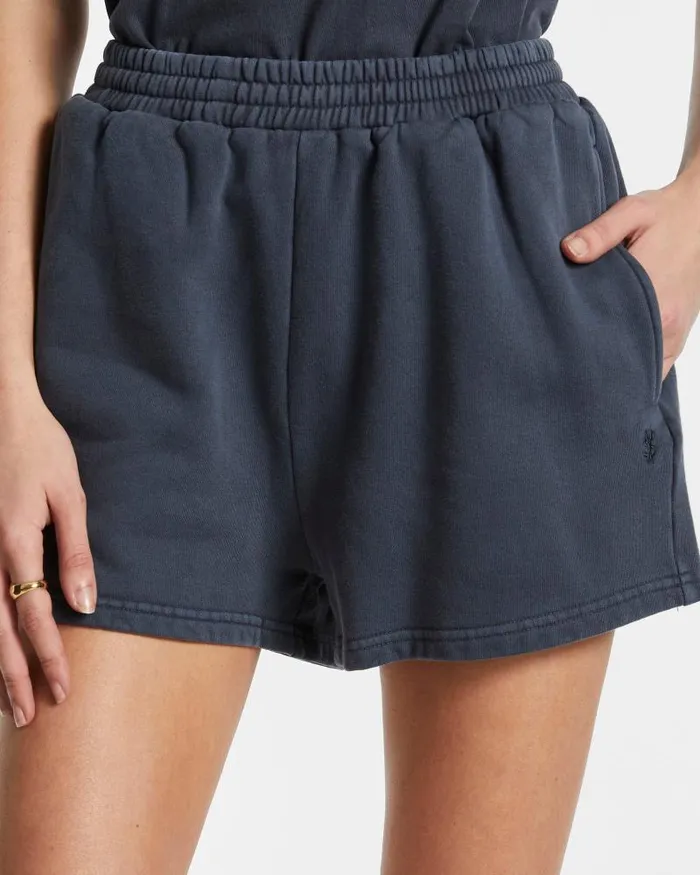 Ksubi 3 X 4 Trak Short Navy Womens Sweatpants