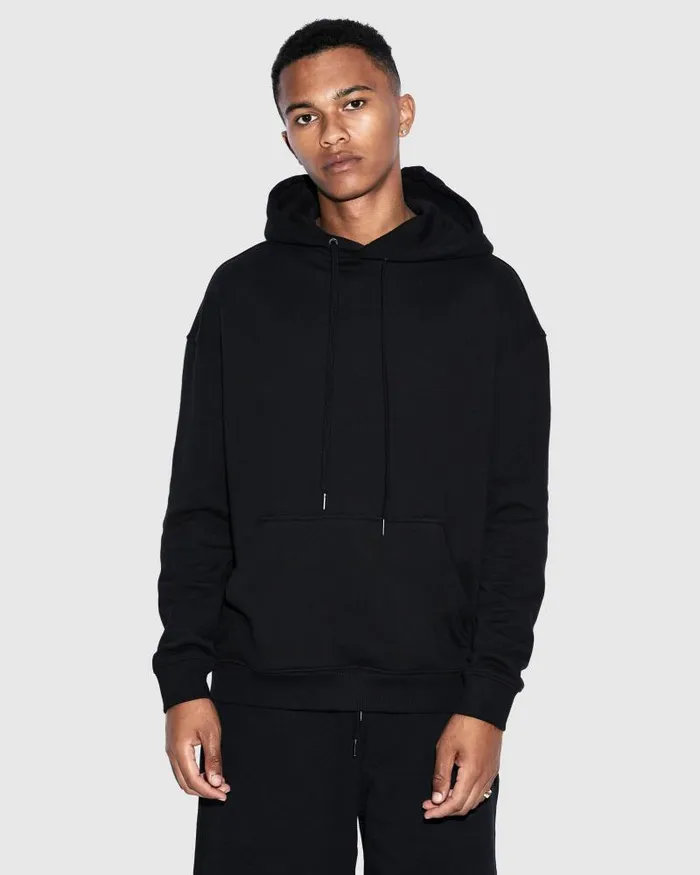 Ksubi 4 X 4 Biggie Hoodie Jet Black Mens Sweats