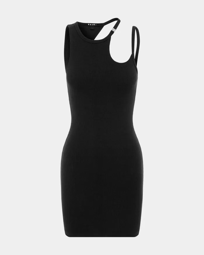 Ksubi Absinthe Dress Black Womens Dresses