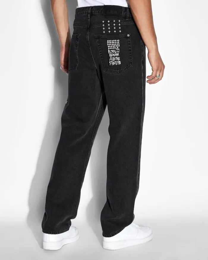 Ksubi Anti K Noir Mens Relaxed