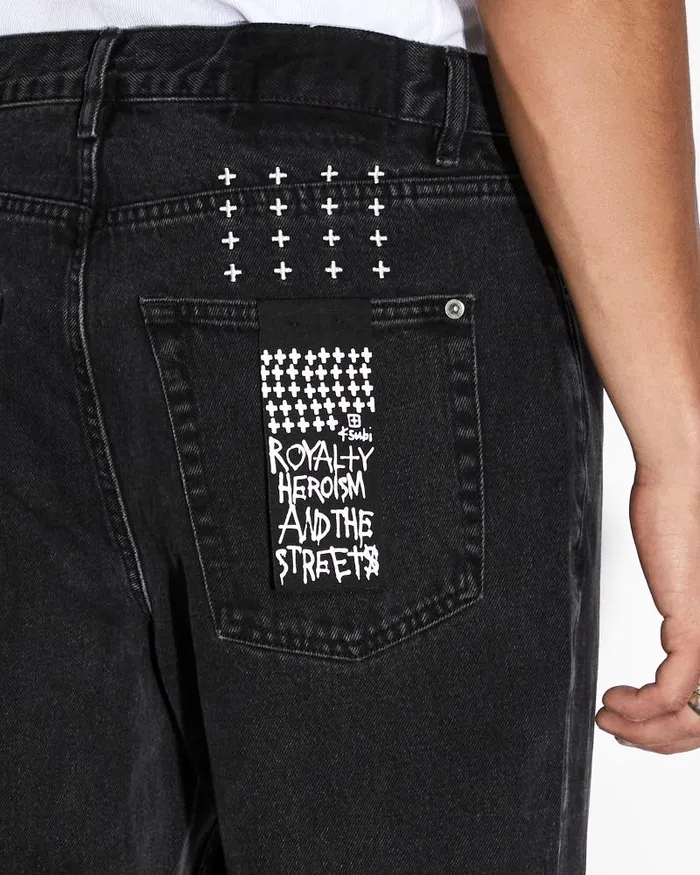 Ksubi Anti K Noir Mens Relaxed