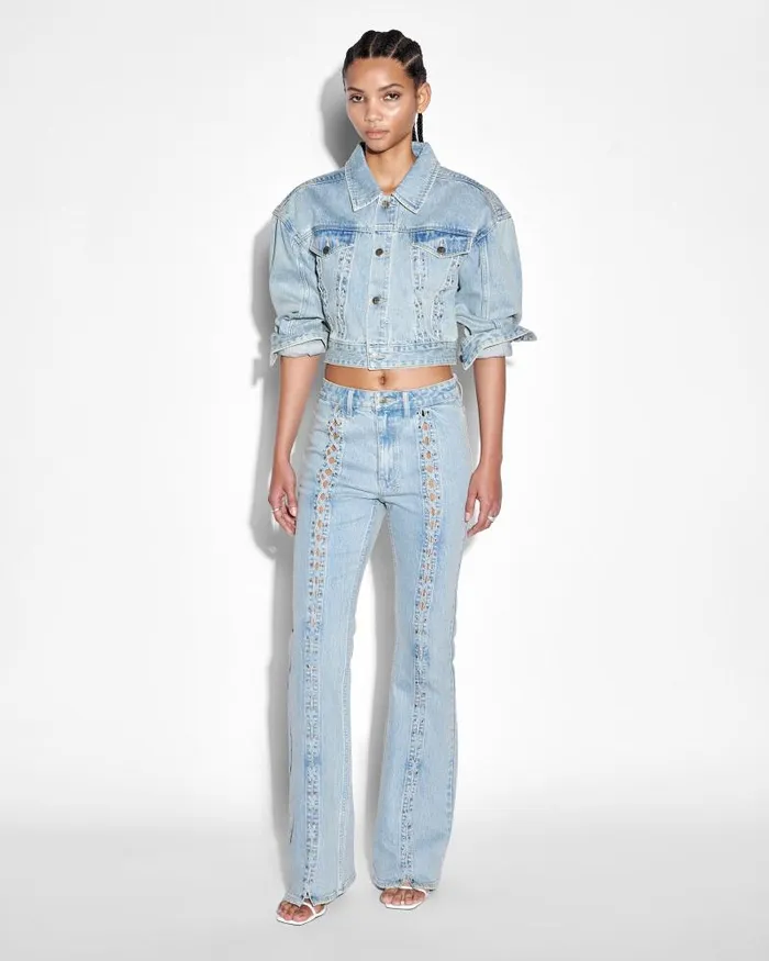 Ksubi Billie Jacket Dove Laced Womens Jackets