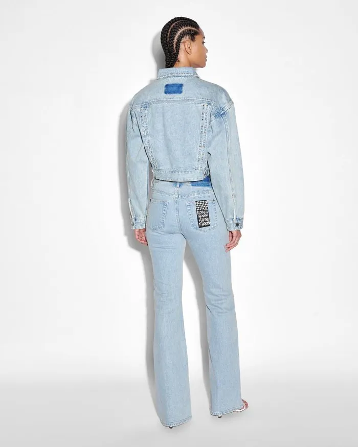 Ksubi Billie Jacket Dove Laced Womens Jackets