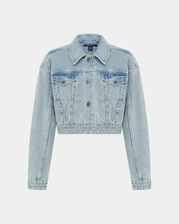 Ksubi Billie Jacket Dove Laced Womens Jackets