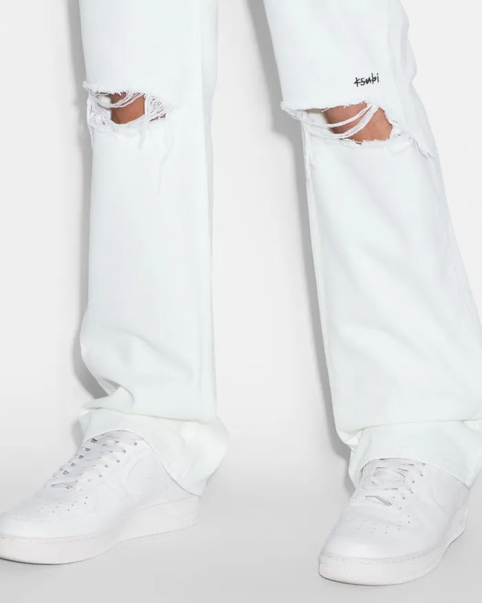 Ksubi Bronko Polar Trashed Mens Bootcut