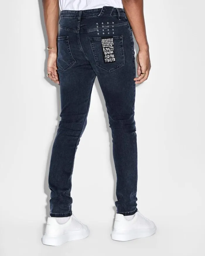 Ksubi Chitch Blue Kolla Mens Skinny