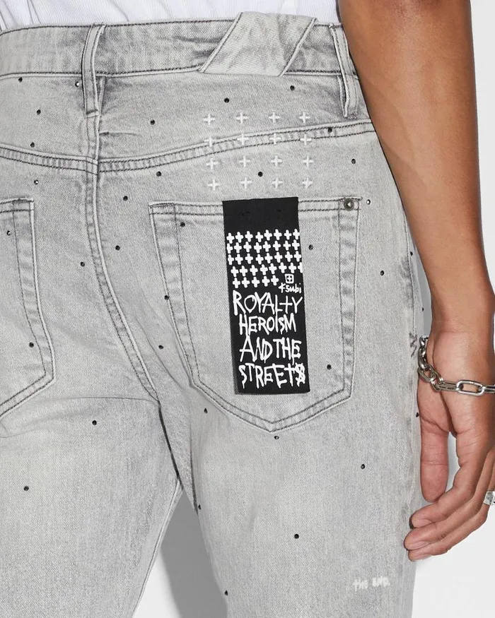 Ksubi Chitch Jupiter Grey Mens Skinny