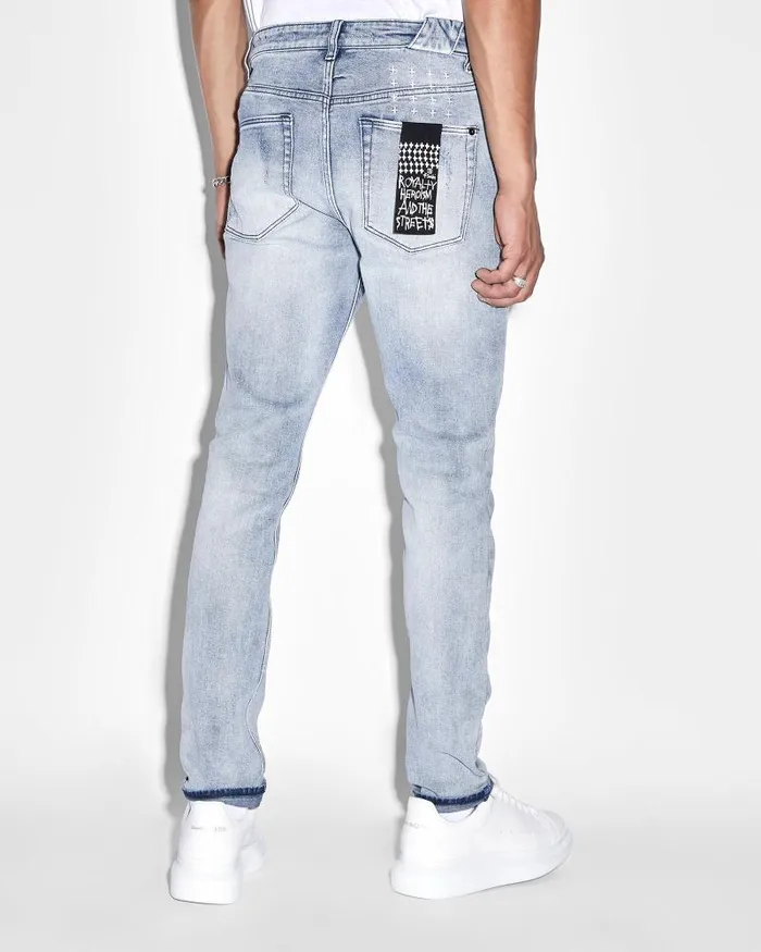 Ksubi Chitch Philly Blue Mens Skinny