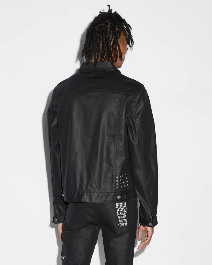 Ksubi Classic Jacket Waxed Mens Jackets