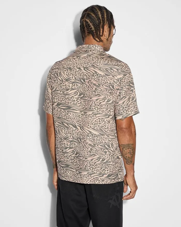 Ksubi Confused Resort Ss Shirt Leo Mens Shirts