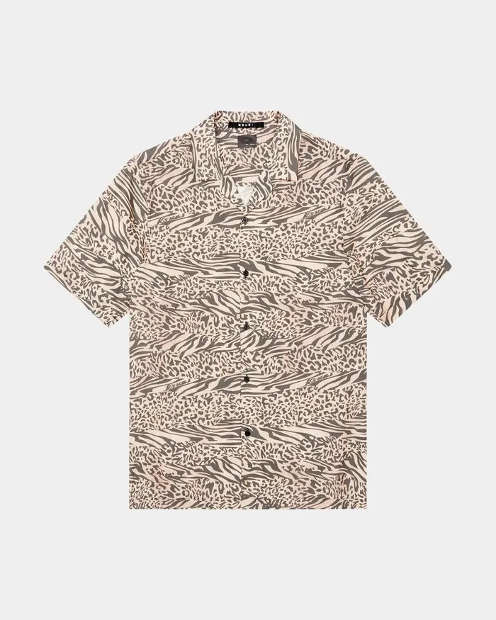 Ksubi Confused Resort Ss Shirt Leo Mens Shirts