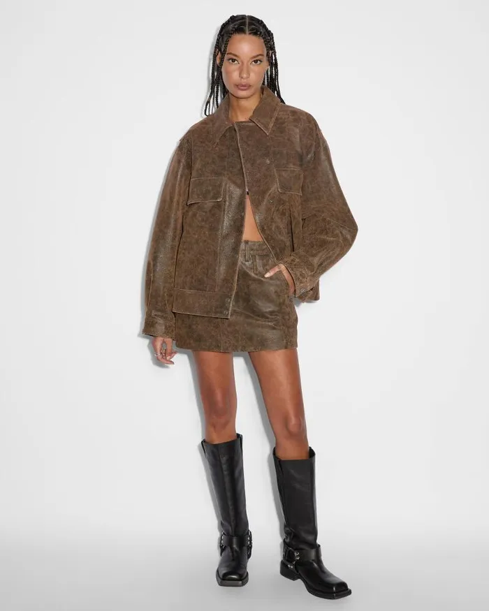 Ksubi Creed Jacket Weathered Womens Jackets