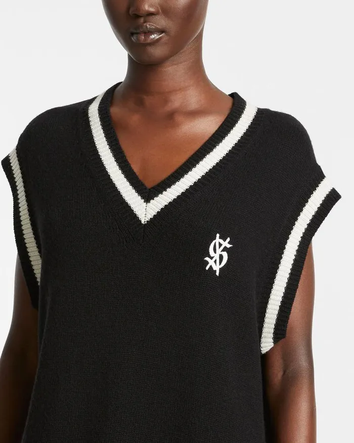 Ksubi Cross Dollar Knit Dress Black Womens Dresses