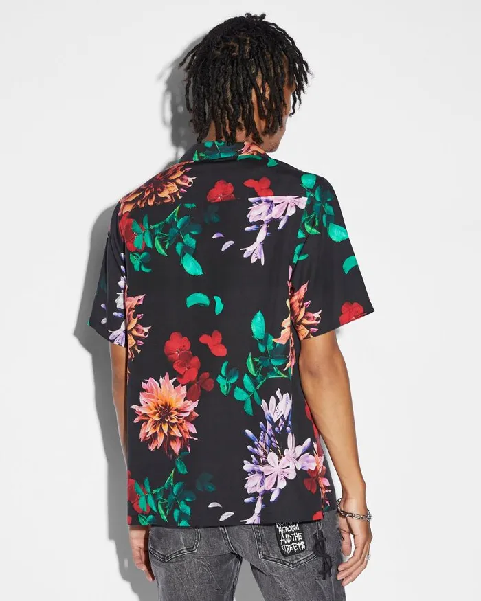 Ksubi Flowa Resort Ss Shirt Multi Mens Shirts