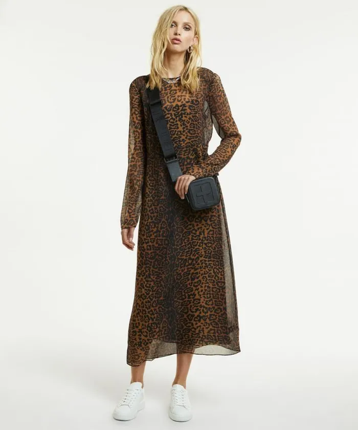 Ksubi Kat Ls Dress Multi Womens Dresses