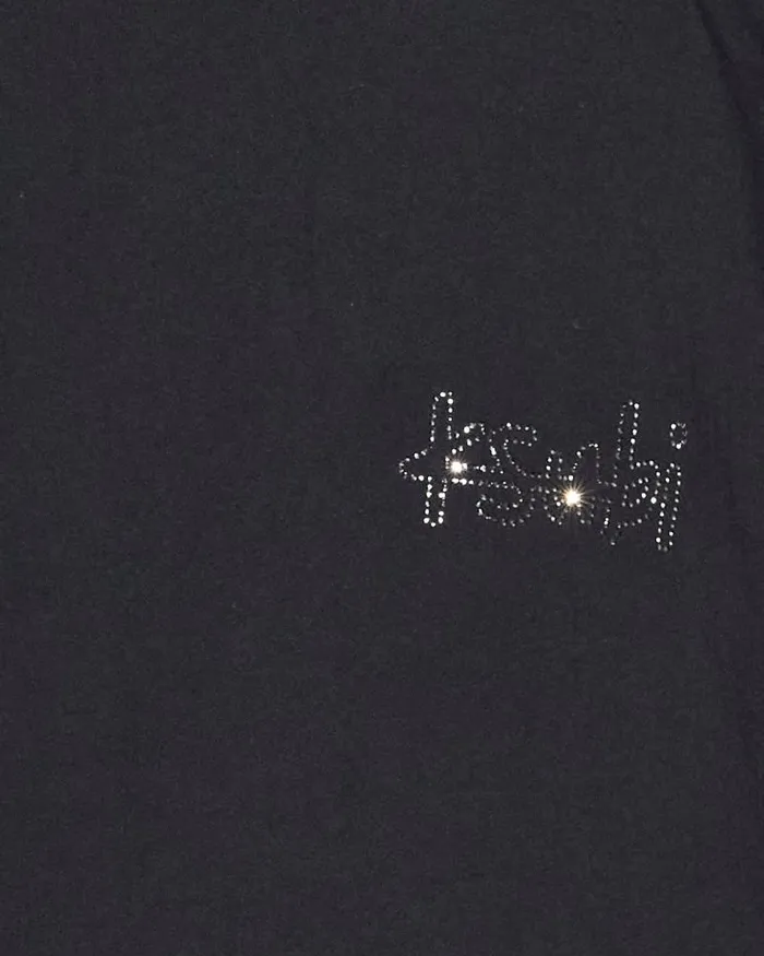 Ksubi Krystal Bling Biggie Hoodie Black Mens Hoodies and Sweatshirts