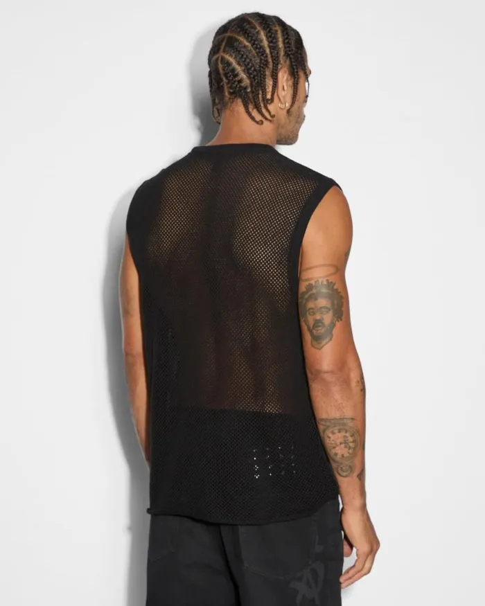 Ksubi Networth Tank Black Mens TShirts